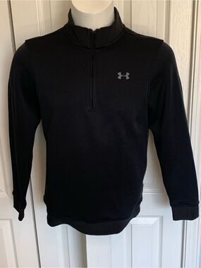 Under Armour Black Half-Zip Performance Pullover